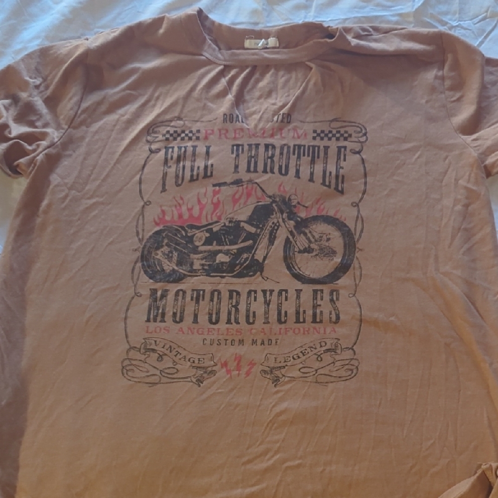 Full Throttle Motorcycles Graphic Tee